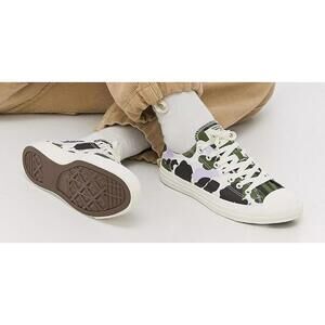 Mens Size 13 Converse Chuck Taylor All Star Ox Low Camo Purple White Green Shoes